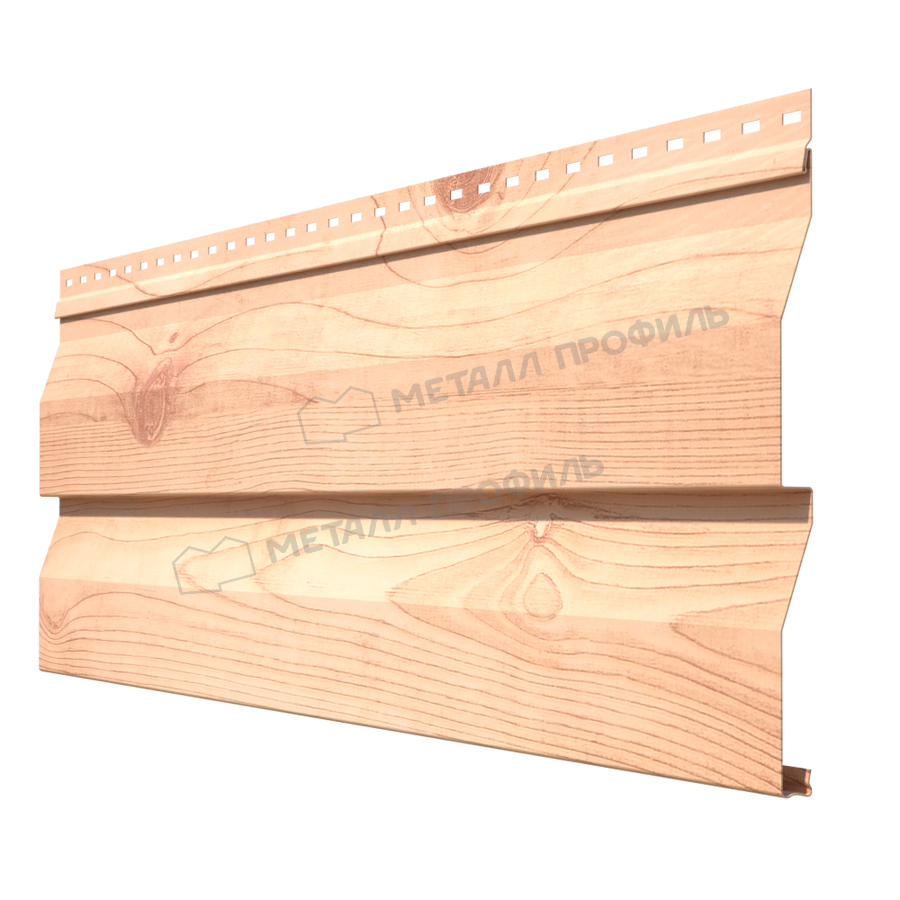 сайдинг металлический под дерево орех