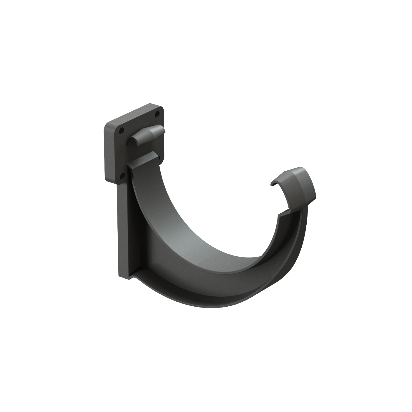 Кронштейн желоба Lux, графит Кронштейн желоба Lux, графит